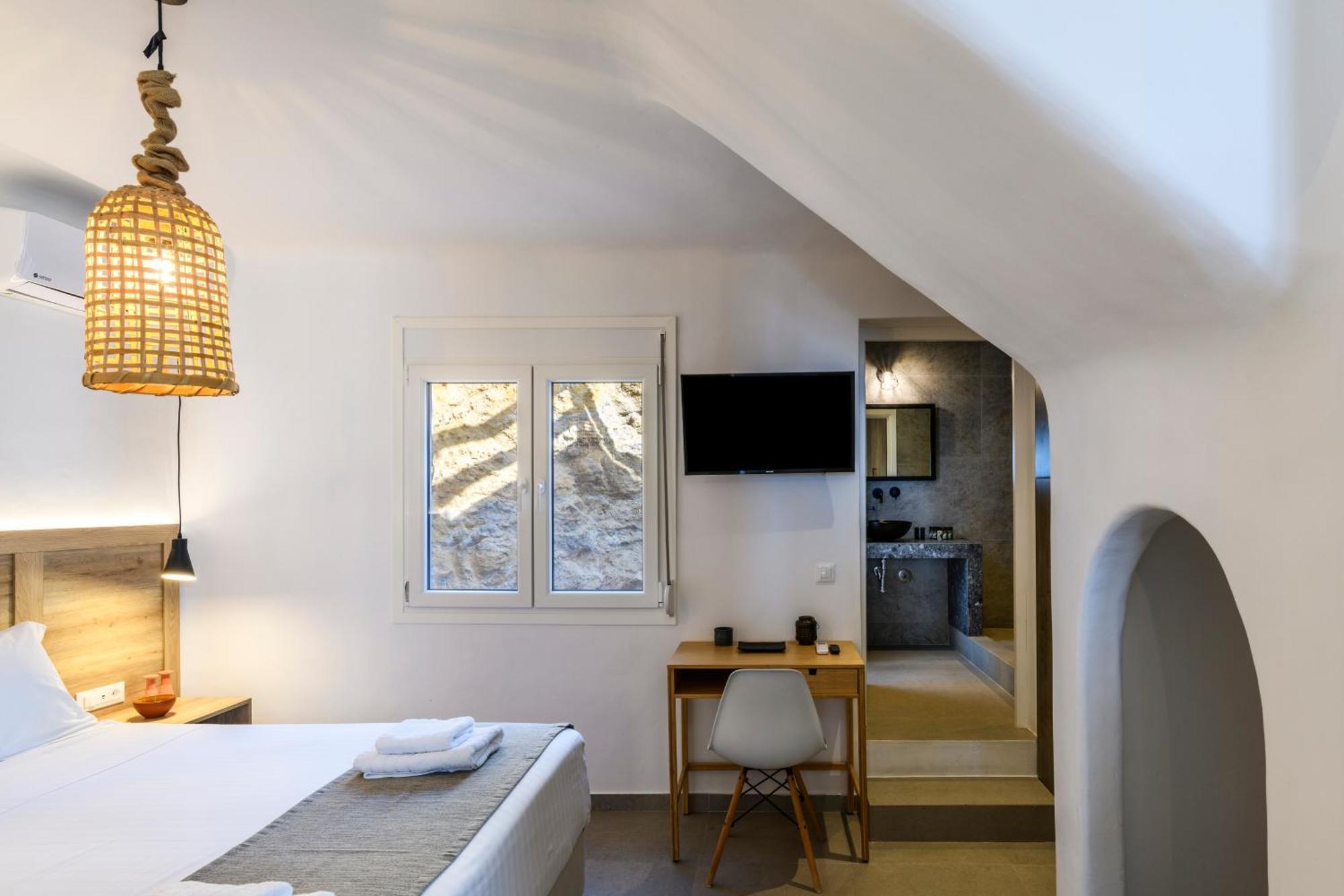 Sea Rock & Sky Private Mykonos Residence Merchia Beach Екстериор снимка