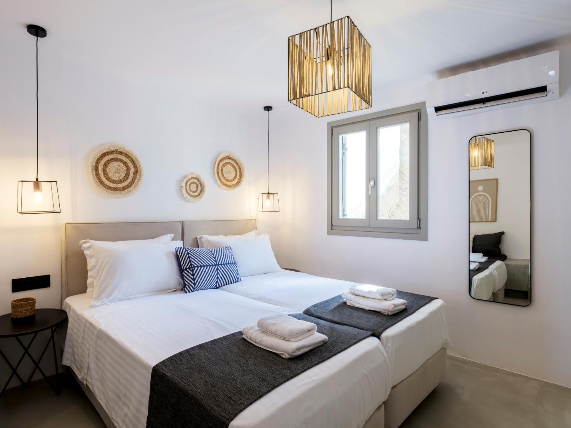 Sea Rock & Sky Private Mykonos Residence Merchia Beach Екстериор снимка