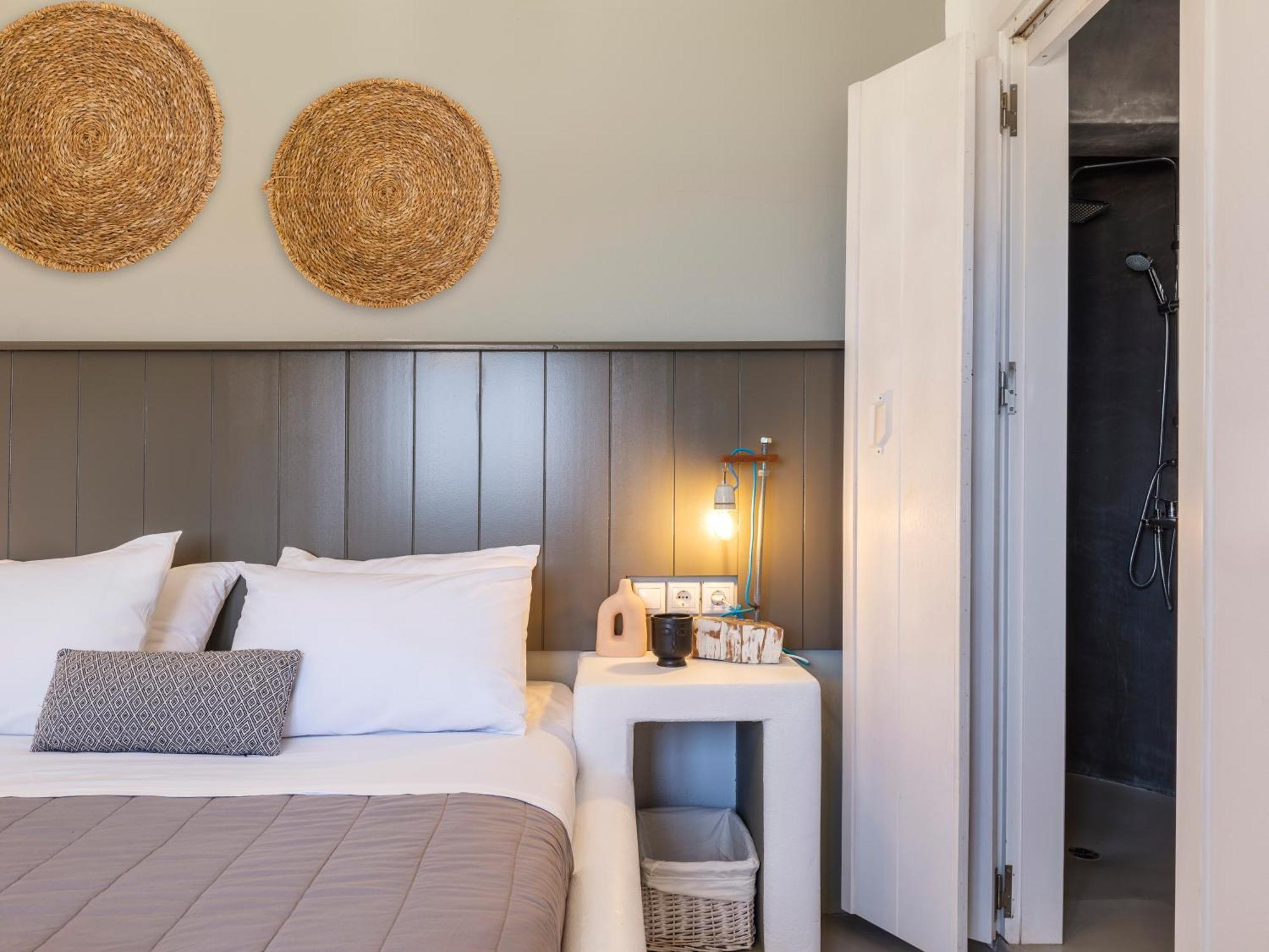 Sea Rock & Sky Private Mykonos Residence Merchia Beach Екстериор снимка
