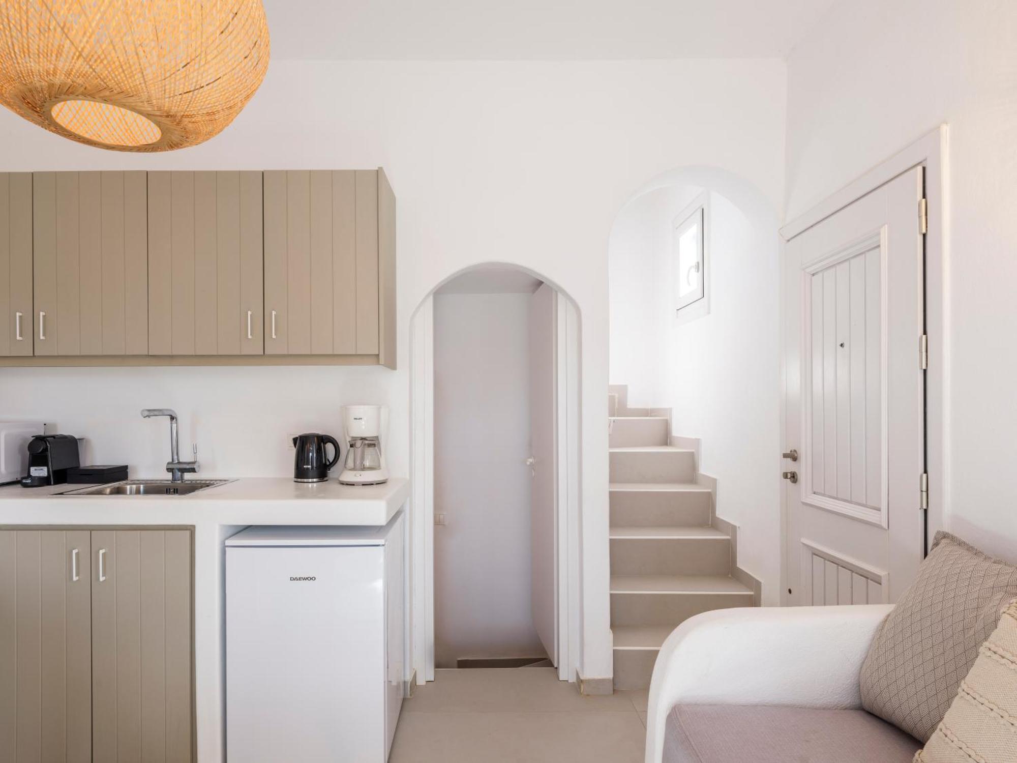 Sea Rock & Sky Private Mykonos Residence Merchia Beach Екстериор снимка