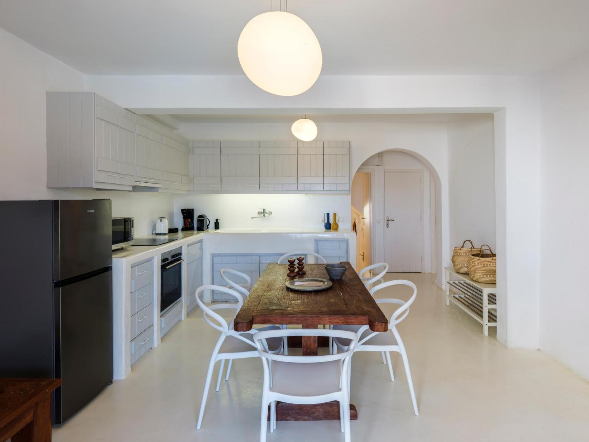 Sea Rock & Sky Private Mykonos Residence Merchia Beach Екстериор снимка